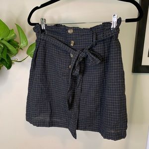 Plaid Mini Skirt